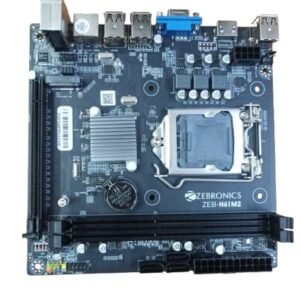 Zebronics H61 Motherboard – LGA 1155, DDR3 RAM Support